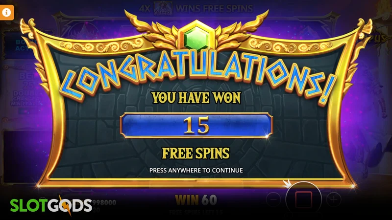 slot feature screenshot