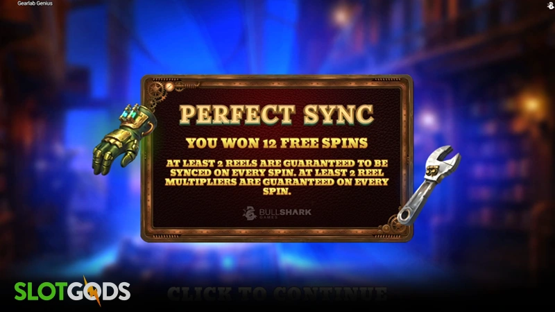 slot feature screenshot