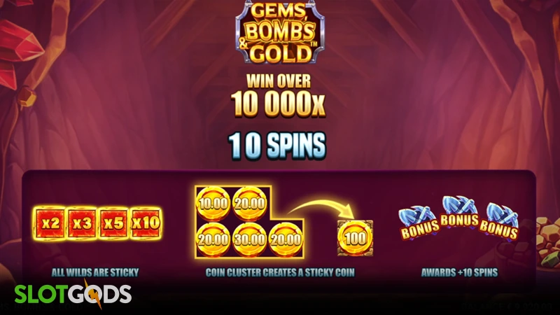 slot feature screenshot