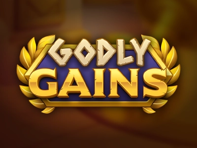 Godly Gains Slot Logo