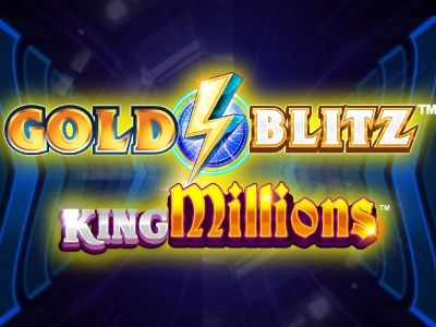 Gold Blitz King Millions Slot Logo