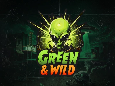 Green & Wild Slot Logo