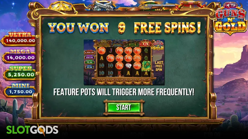 slot feature screenshot