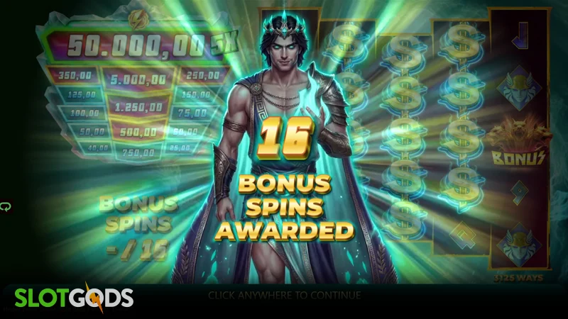 slot feature screenshot