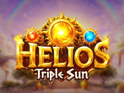 Helios Triple Sun Slot Logo