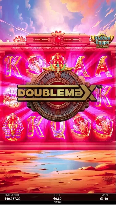 A screenshot of Hidden Egypt doublemax feature