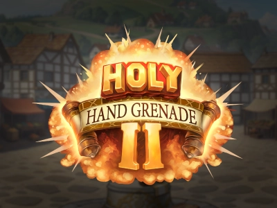 Holy Hand Grenade 2 Dream Drop Slot Logo