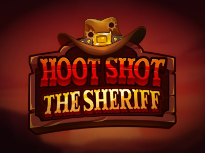 Hoot Shot the Sheriff Slot Logo