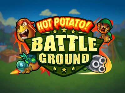 Hot Potato Battleground Slot Logo