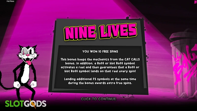 slot feature screenshot