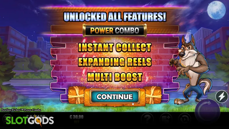 slot feature screenshot