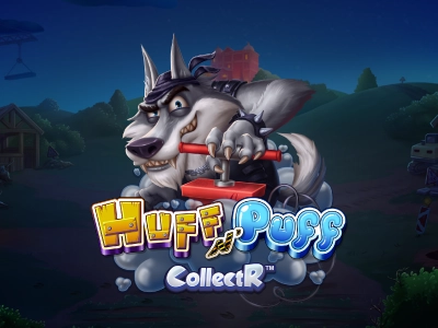 Huff N' Puff CollectR Slot Logo