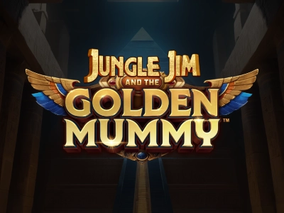 Jungle Jim and the Golden Mummy Slot Logo