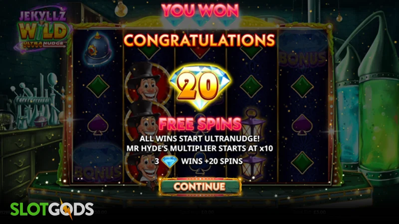 slot feature screenshot