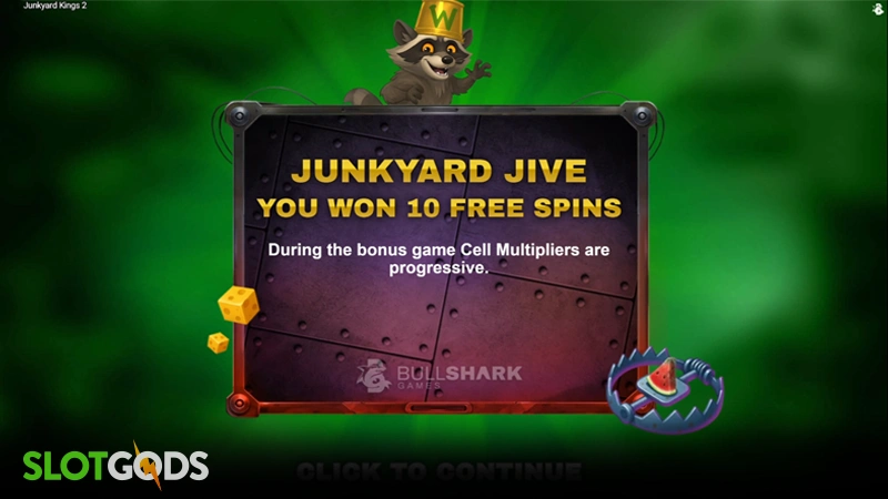 slot feature screenshot