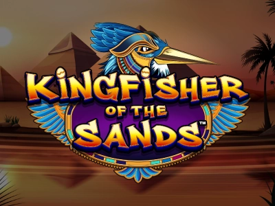 Kingfisher of the Sands Slot Logo
