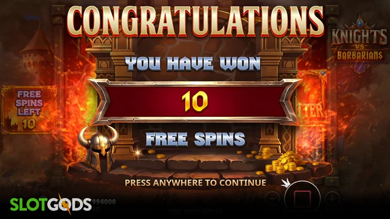 slot feature screenshot