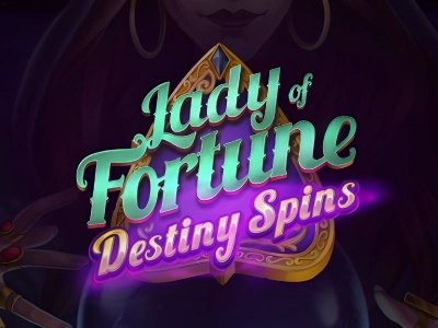 Lady of Fortune Destiny Spins Slot Logo