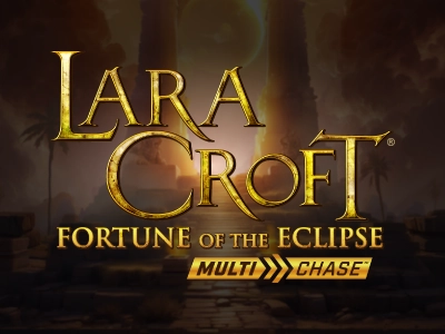 Lara Croft Fortune of the Eclipse Slot Logo