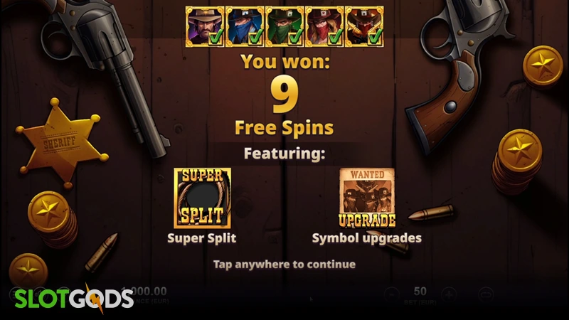 slot feature screenshot