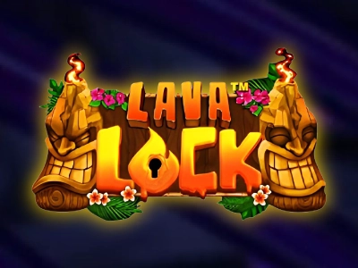 Lava Lock Slot Logo