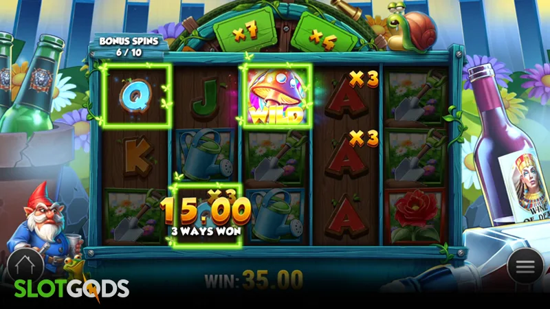 slot feature screenshot