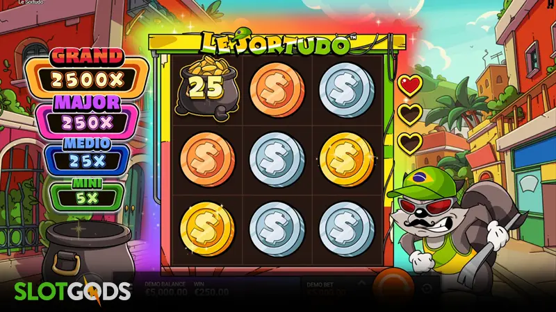 slot feature screenshot