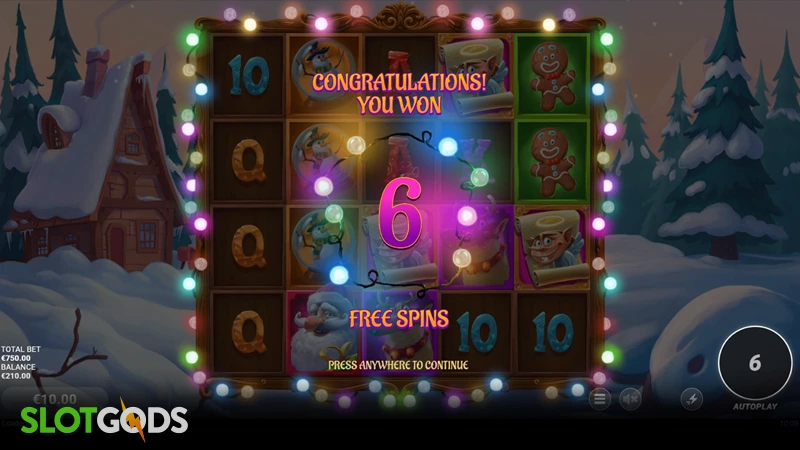 slot feature screenshot