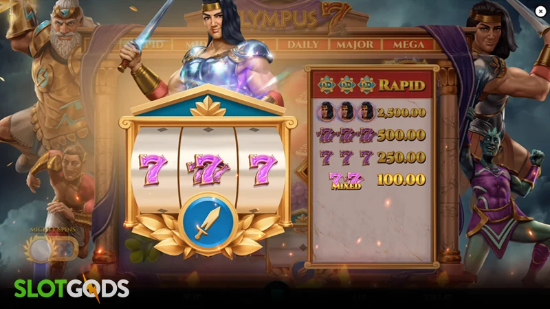 slot feature screenshot