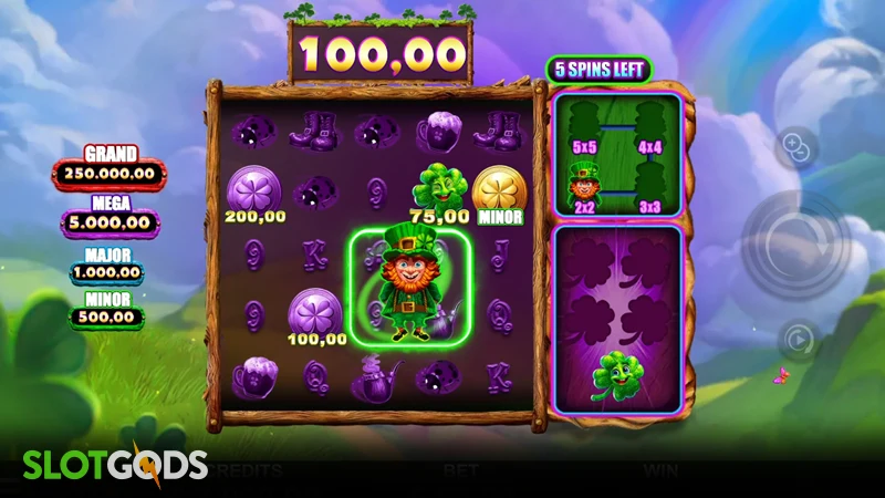 slot feature screenshot