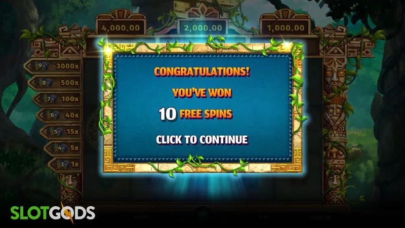 slot feature screenshot