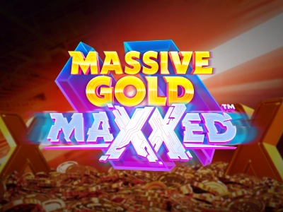 Massive Gold MAXXED Slot Logo