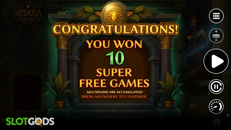 slot feature screenshot