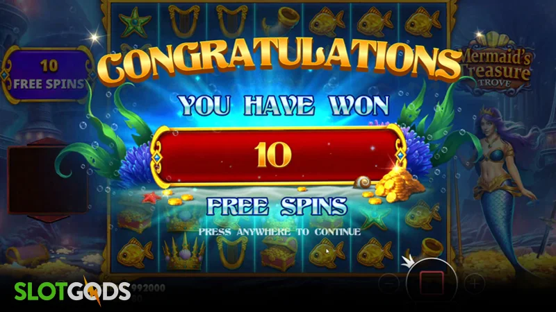 slot feature screenshot