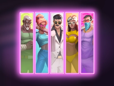 Miami Mayhem - Expanding Reels
