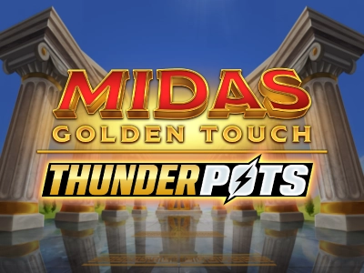 Midas Golden Touch: Thunder Pots Slot Logo