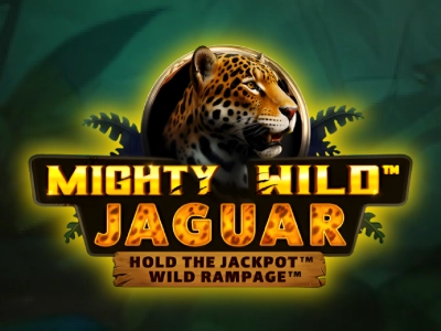 Mighty Wild Jaguar Slot Logo