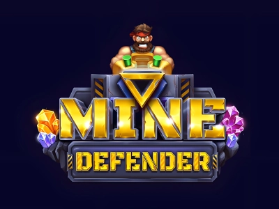 Mine Defender Slot Logo