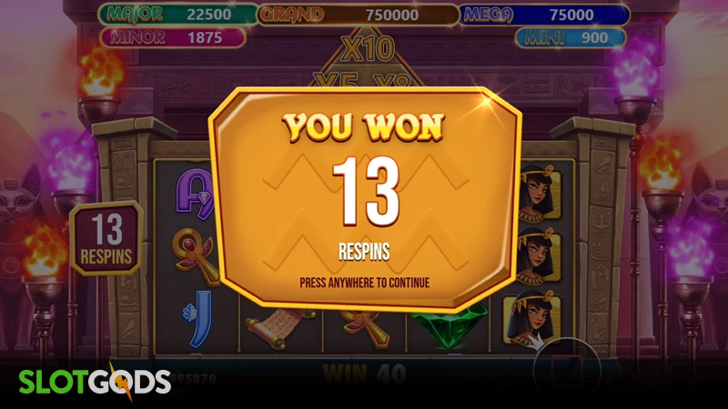 slot feature screenshot