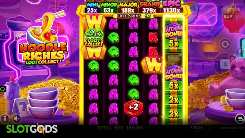 slot feature screenshot
