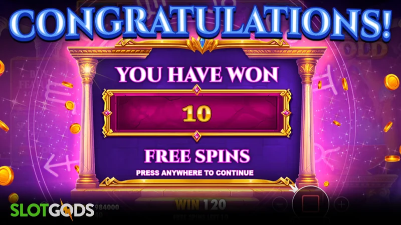 slot feature screenshot