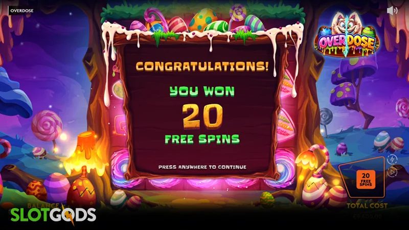 slot feature screenshot