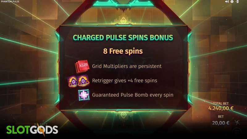 slot feature screenshot