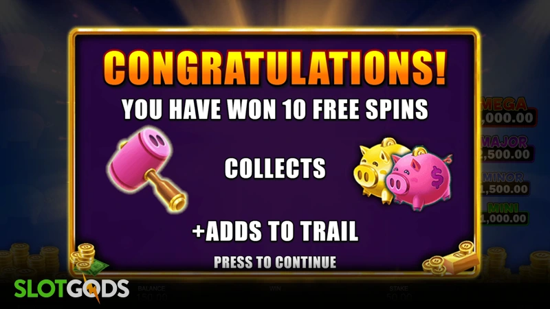 slot feature screenshot