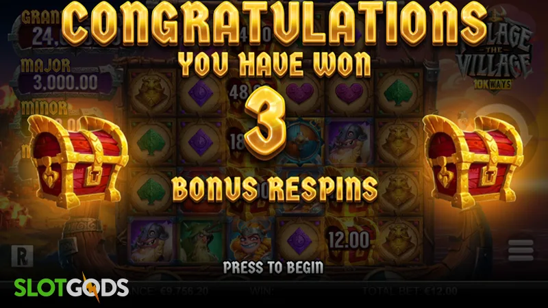 slot feature screenshot
