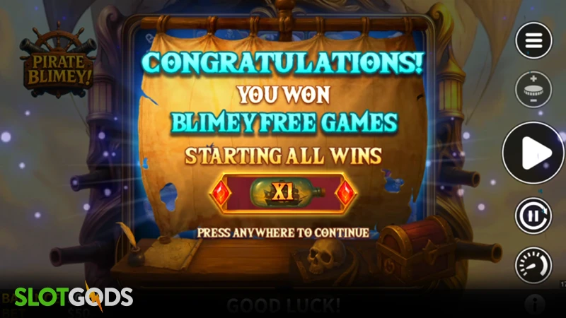 slot feature screenshot