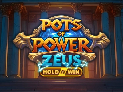 Pots of Power Zeus Slot Logo