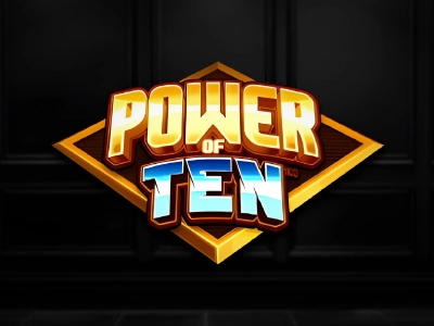 Power of Ten Slot Logo
