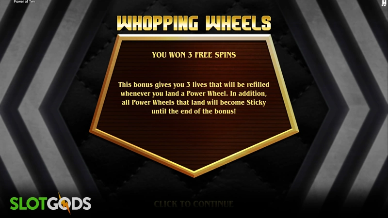 slot feature screenshot