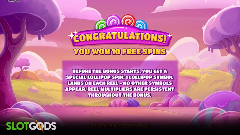 slot feature screenshot